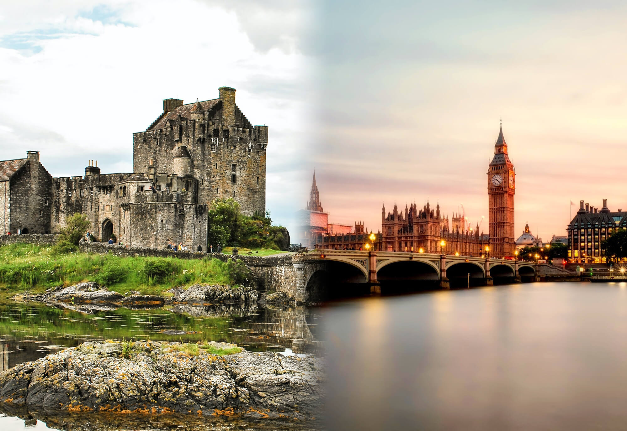Inglaterra y Escocia