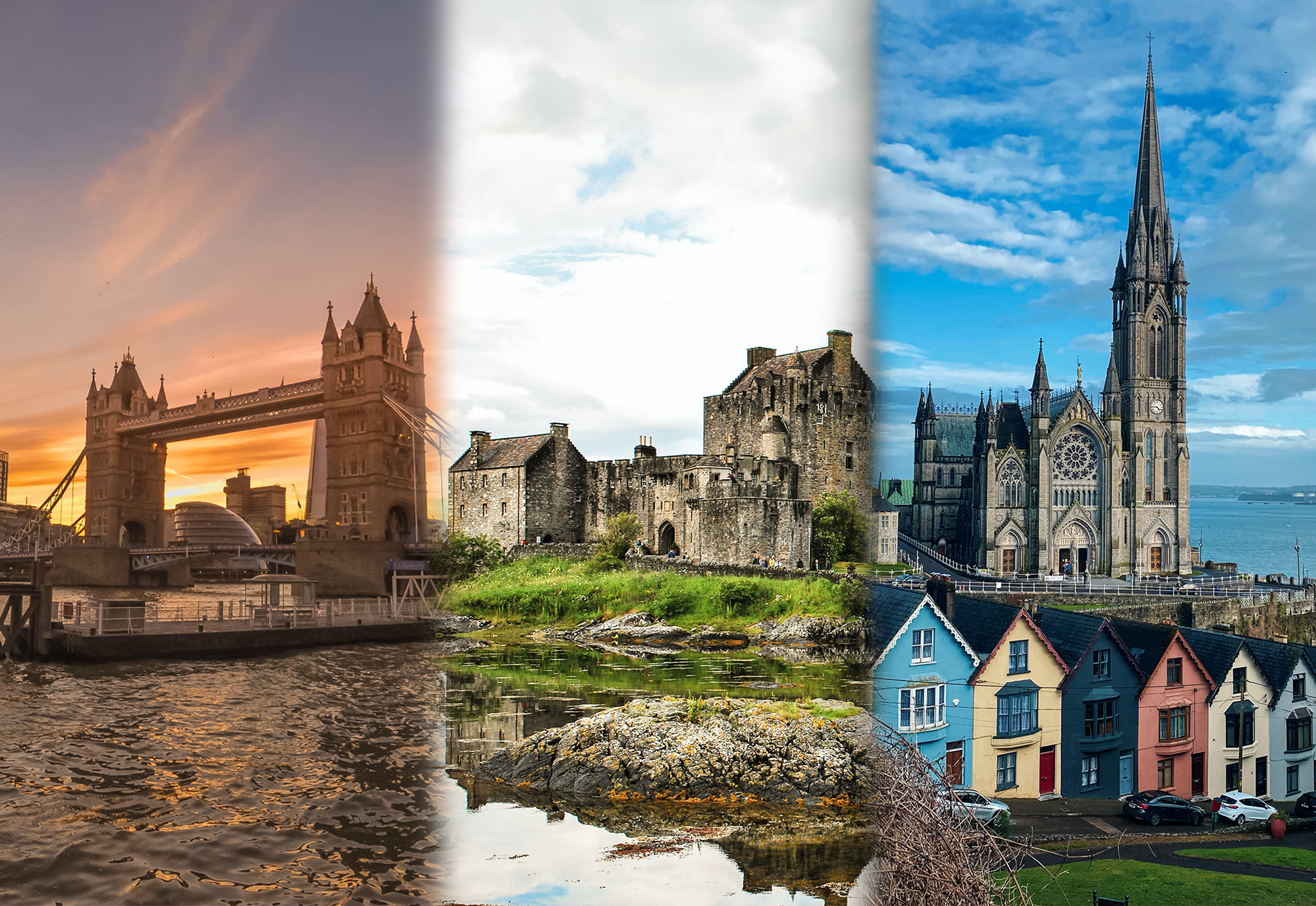 Londres, Edimburgo y Dublin